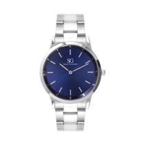 Relógio Masculino prata 40mm Saint Germain Minimalista