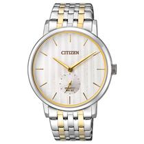 Relogio Masculino Prata Citizen com detalhes Dourado TZ20760