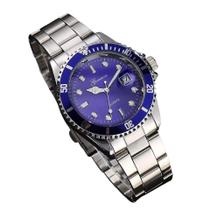 Relógio Masculino Prata Luxo ul Com Caixa Relógio Masculino Prata Luxo ul Com Caixa