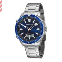 Relogio Masculino Prata Seculus 77140G0SVNA1