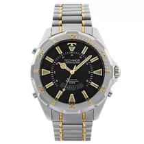 Relógio Masculino prata technos Skydiver original t205fq/5p Relógio Masculino prata technos Skydiver original t205fq/5p