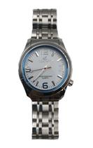 Relógio Masculino prateado Aço Inox Excelente Prova D'água grande caixa 41mm Relógio Masculino prateado Aço Inox Excelente Prova D'água grande caixa 41mm