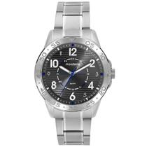 Relógio Masculino Prateado Mondaine Sport 32551