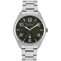 Relógio masculino prateado technos original 2115mta/1v Relógio masculino prateado technos original 2115mta/1v