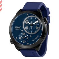 Relogio Masculino Preto/Azul X-Watch XMNPT001 D2DX