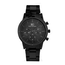 Relógio Masculino Preto Saint Germain Chrono Full Black 42mm