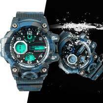 Relógio Masculino pulseira silicone prova dagua presente Relógio Masculino pulseira silicone prova dagua presente
