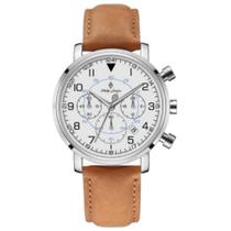 Relógio Masculino Quartz Phillip London Prata PL80280622MBRN Relógio Masculino Quartz Phillip London Prata PL80280622MBRN