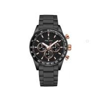 Relógio Masculino Quartz Phillip London Preto PL80343613MPRN Relógio Masculino Quartz Phillip London Preto PL80343613MPRN