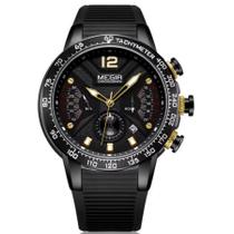 Relogio masculino quartzo militar com cronógrafo esportivo impermeavel Relogio masculino quartzo militar com cronógrafo esportivo impermeavel