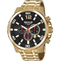 Relógio Masculino Seculus Chronograph 20909GPSVDA3