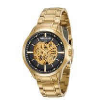 Relógio Masculino Seculus Dourado Automático prova d'água