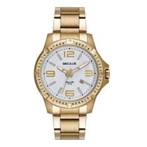 Relógio Masculino Seculus Gold Analógico Original Luxo