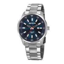 Relógio Masculino Seculus Long Life Prateado 20786Gosvna1