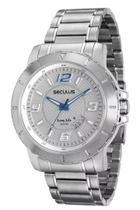 Relógio Masculino Seculus Pulseira de Aço 20385G0SVNA2 Relógio Masculino Seculus Pulseira de Aço 20385G0SVNA2