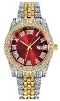 Relógio masculino SENRUD Diamond Fashion Crystal Quartz Analógico Relógio masculino SENRUD Diamond Fashion Crystal Quartz Analógico