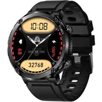 Relógio Masculino Shock Militar Fitness Tracker Preto