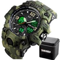 Relógio masculino skmei 1155b á prova d'água esporte digital