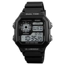 Relógio Masculino Skmei 1299 Esportivo Digital 5Atm Preto