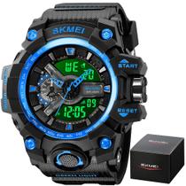 Relógio Masculino Skmei 2396 Á Prova Dágua 50m Digital Shock Esportivo Relógio Masculino Skmei 2396 Á Prova Dágua 50m Digital Shock Esportivo