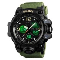 Relógio Masculino Skmei AnaDigi 1155B Preto e Verde