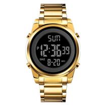 Relógio Masculino Skmei Digital 1611 SK40161 Dourado
