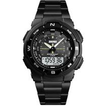 Relógio Masculino Skmei Preto 1370 Resistente a Água Esportivo Luxo