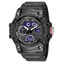 Relógio Masculino Smael AnaDigi 8086 Preto