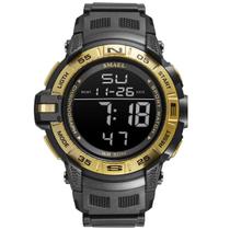 Relógio Masculino Smael Digital 1511 Preto e Dourado