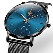 Relógio Masculino Social Ultra Fino De Luxo Slim Analógico