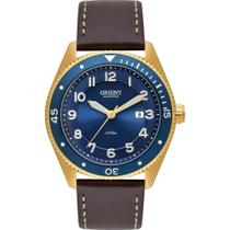 Relógio Masculino Solar Tech Orient Dourado MGSC0003 D2NX