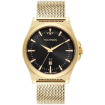 Relógio Masculino Steel Technos Dourado 2115MZB/1P