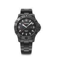 Relógio Masculino Suíço Wenger linha Seaforce aço inox Black 01.0641.135