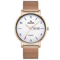 Relógio Masculino SWISH Minimalista Analógico
