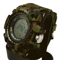 Relógio Masculino Tático Militar DHP Prova dAgua