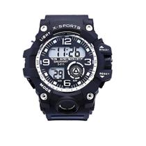 Relógio Masculino Tático Robust Sports Digital Preto Total - Tudo Em Caixa Relógio Masculino Tático Robust Sports Digital Preto Total - Tudo Em Caixa