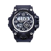 Relógio Masculino Tático Robusto SPORTS Digital Preto Total Tudo em Caixa Relógio Masculino Tático Robusto SPORTS Digital Preto Total Tudo em Caixa