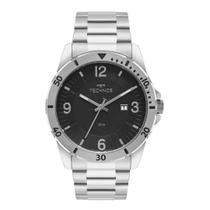 Relógio Masculino Technos 2115Naf/1P Militar Prateado