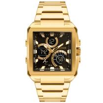 Relógio Masculino Technos Anadigi Ts Digitech Dourado BJ3940AA/1P