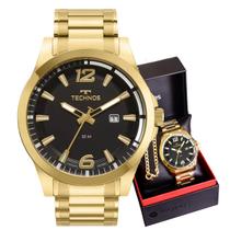Relógio Masculino Technos Analógico Dourado 2117LDHS/1P