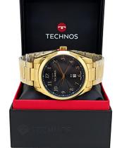 Relógio Masculino Technos Classic Dourado Aço Inoxidavel 2315LAN/1P