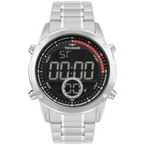 Relógio Masculino Technos Digital Prata BJ3463AA/1K