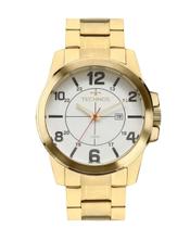 Relógio Masculino Technos Dourado Com Branco 2115Mgs4K