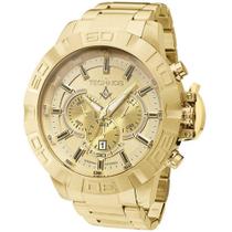 Relógio Masculino Technos Maçonaria JS25BAS/M4X Dourado