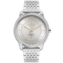 Relógio Masculino Technos Prata - 2117LEK/1K Relógio Masculino Technos Prata - 2117LEK/1K