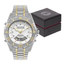 Relógio Masculino Technos Skydiver Prateado À Prova D'Água 150M Wt2050Ag/1B Relógio Masculino Technos Skydiver Prateado À Prova D'Água 150M Wt2050Ag/1B