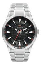 Relógio Masculino Technos Skymaster Prateado Envio 24 Hs Cor do fundo Preto Relógio Masculino Technos Skymaster Prateado Envio 24 Hs Cor do fundo Preto