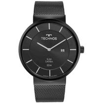 Relógio Masculino Technos Slim Preto Gm15Ap/1P