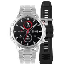 Relógio Masculino Technos Smartwatch Connect Sports Call Prata TSPORTSCAA/6K