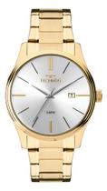 Relógio Masculino Technos Steel Dourado Loja De Fábrica Cor do fundo Prata Relógio Masculino Technos Steel Dourado Loja De Fábrica Cor do fundo Prata
